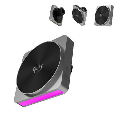 購入 Dynamic Atmosphere Experience Iphone Charger Stand With 9 Light Colors Switching And 15w Fast Charging For Automotive online manufacture