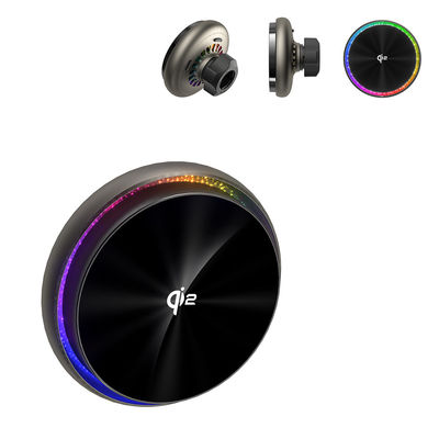 購入 Qi2 無線充電器 星空照明効果 磁気車 無線充電支架 内蔵 静かな冷却扇 online manufacture