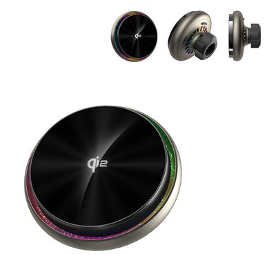 購入 星空照明 15w ワイヤレス充電器 急速な熱消耗と冷却ファン 車用充電ホルダー マウント online manufacture