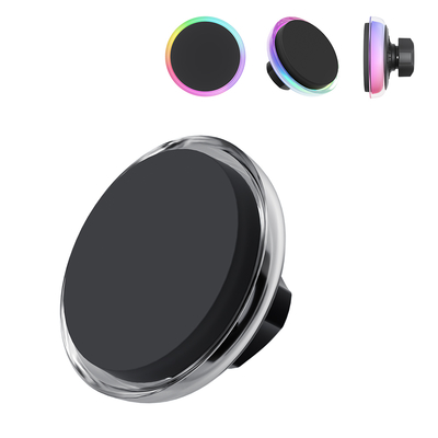 購入 Super Strong Magnetic Suction Iphone Car Charger With Multiple Lighting Modes And Transparent Design online manufacture