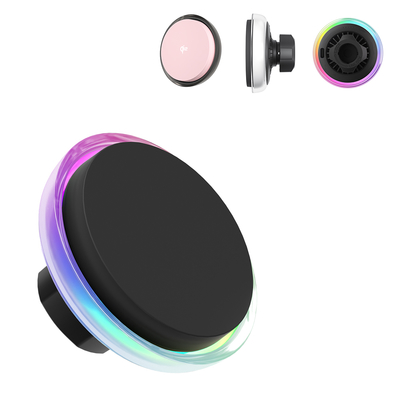 購入 Customizable Shell Color And Logo Car Wireless Charging Station With Cooling Fan And Magnetic Suction online manufacture