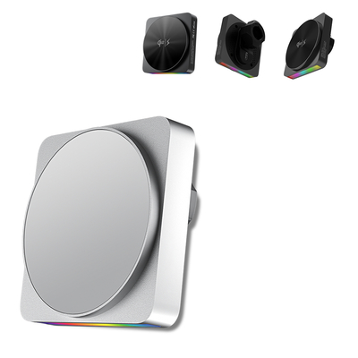 購入 15W Fast Wireless Charging Magsafe Car Mount with 9-Color Ambient Light online manufacture