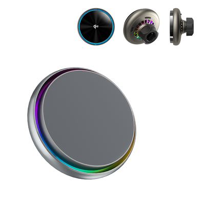 購入 Magsafe Car Mount Starry Sky Light Effect Fast Heat Dissipation QI2 Fast Charging Magnetic Car Wireless Charging Bracket online manufacture