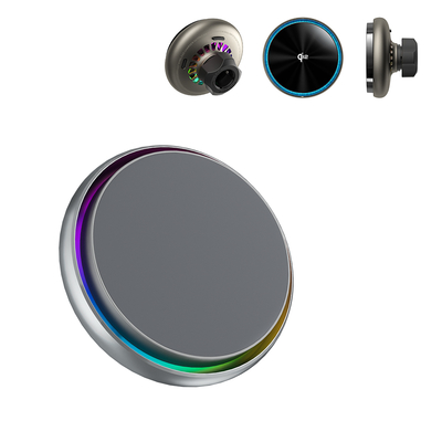 購入 Starry Sky Light Magnetic Car Wireless Charging Holder With Silent Cooling Fan QI2 Fast Charging And Fast Heat Dissipation online manufacture